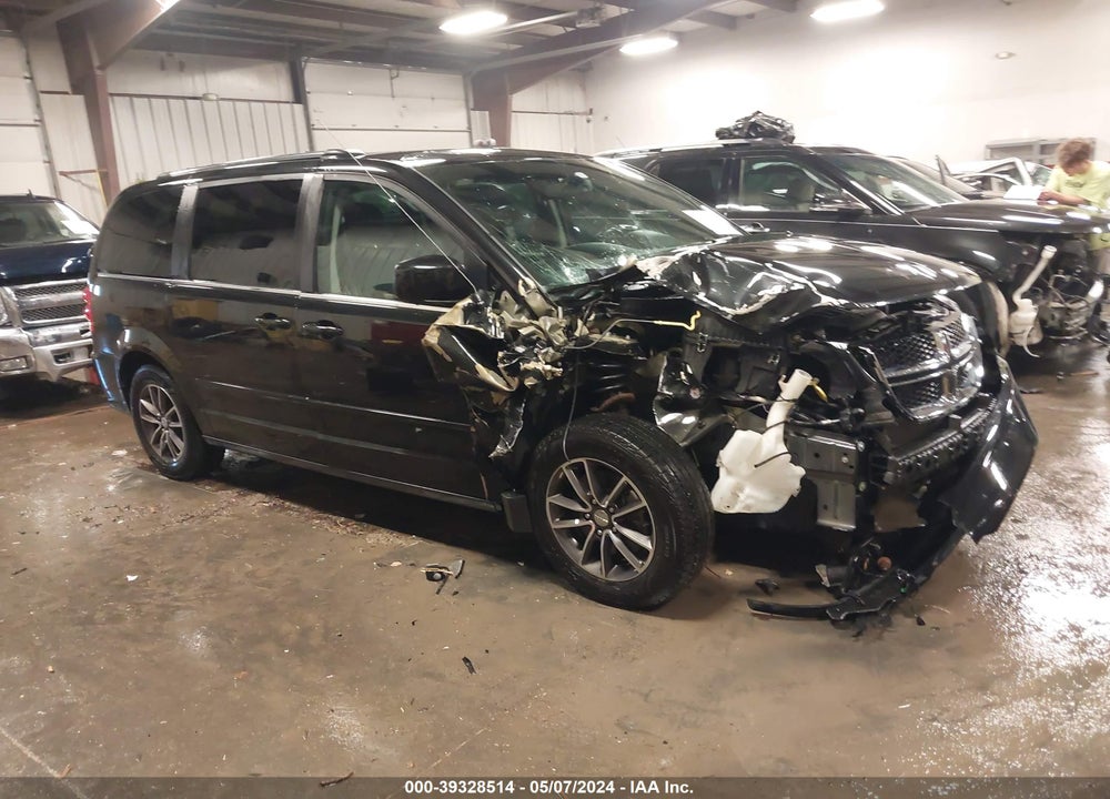 2017 DODGE GRAND CARAVAN SXT VIN: 2C4RDGCG8HR600229