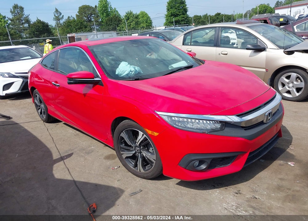 2016 HONDA CIVIC TOURING VIN: 2HGFC3B94GH358448