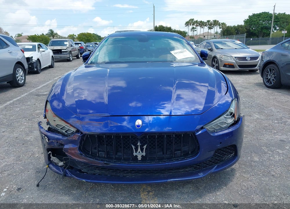 2015 MASERATI GHIBLI S Q4 VIN: ZAM57RTAXF1149640