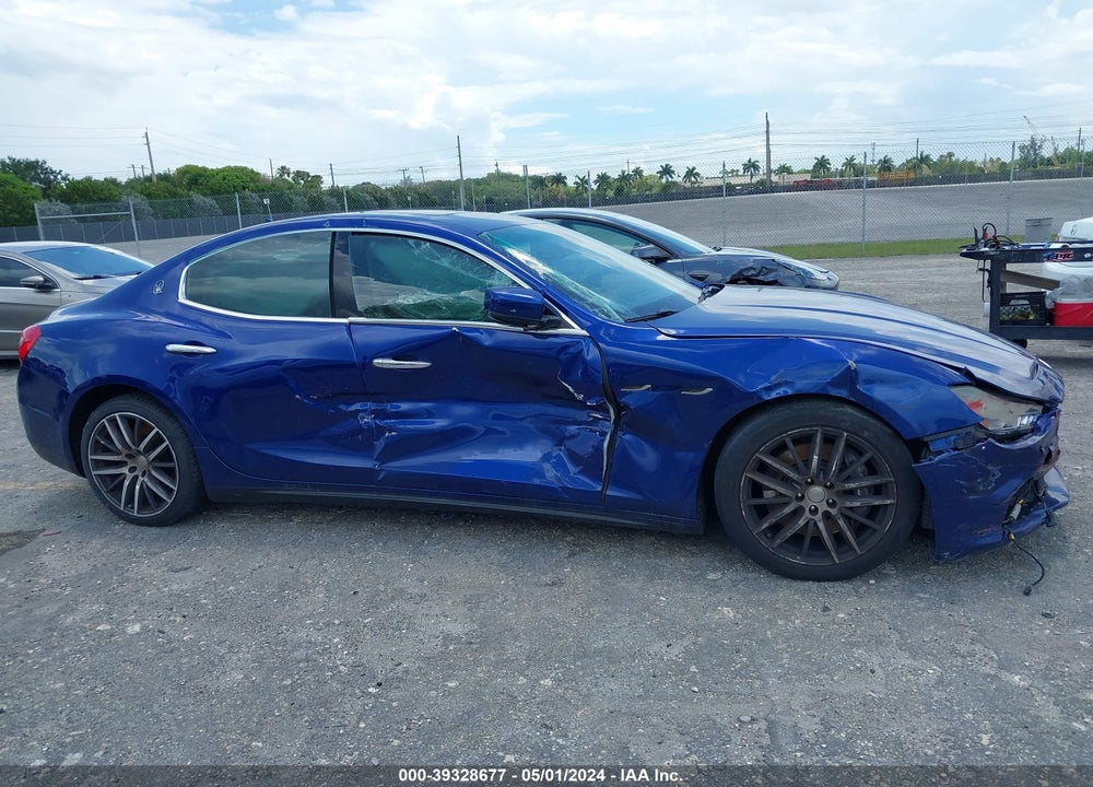 2015 MASERATI GHIBLI S Q4 VIN: ZAM57RTAXF1149640