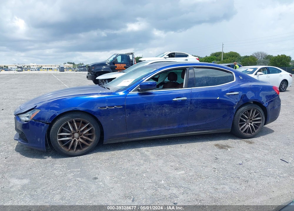 2015 MASERATI GHIBLI S Q4 VIN: ZAM57RTAXF1149640