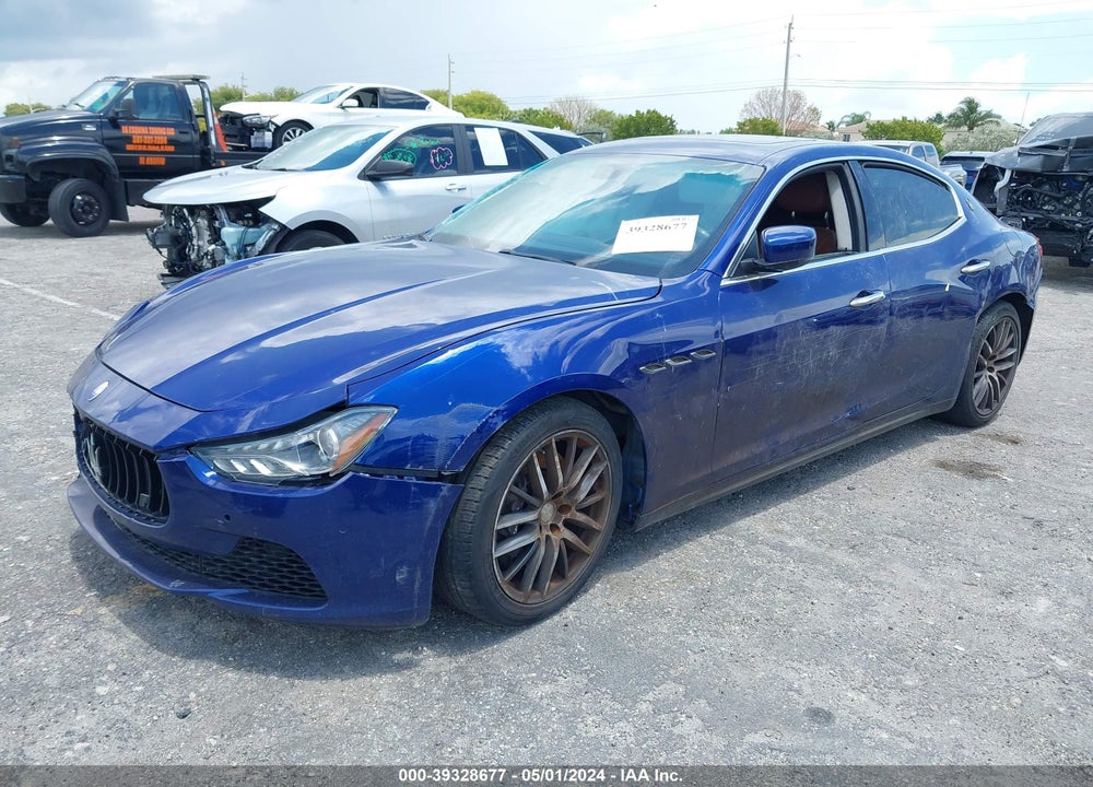 2015 MASERATI GHIBLI S Q4 VIN: ZAM57RTAXF1149640
