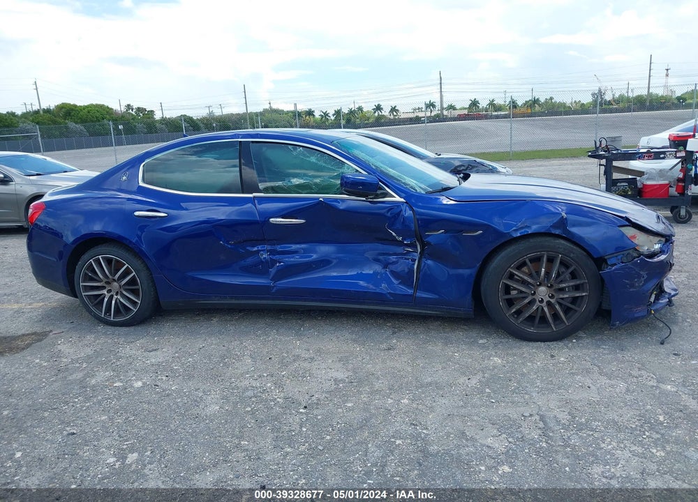 2015 MASERATI GHIBLI S Q4 VIN: ZAM57RTAXF1149640
