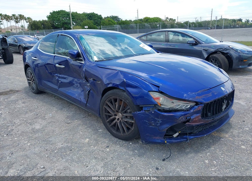2015 MASERATI GHIBLI S Q4 VIN: ZAM57RTAXF1149640