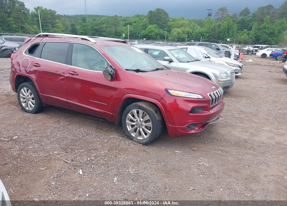 2017 JEEP CHEROKEE OVERLAND FWD VIN: 1C4PJLJB1HW554475