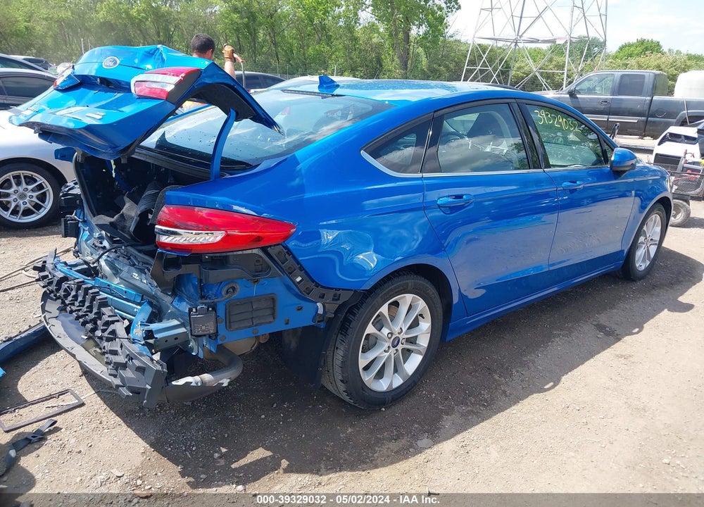 2020 FORD FUSION SE VIN: 3FA6P0HD7LR186188