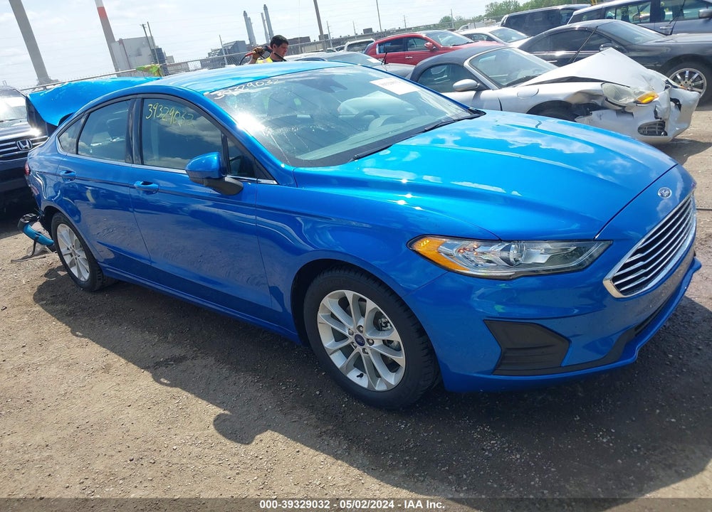 2020 FORD FUSION SE VIN: 3FA6P0HD7LR186188