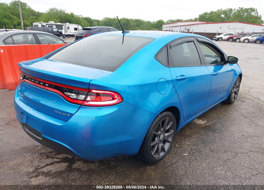 2016 DODGE DART SXT SPORT RALLYE VIN: 1C3CDFFA0GD821448