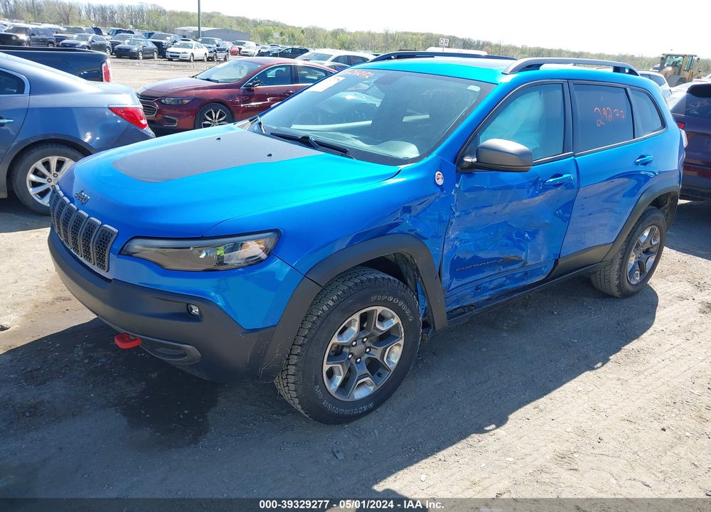 2019 JEEP CHEROKEE TRAILHAWK 4X4 VIN: 1C4PJMBX3KD330935