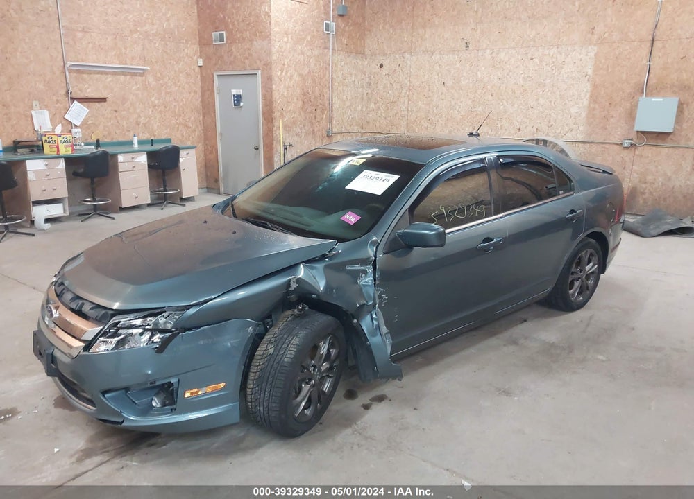 2012 FORD FUSION SE VIN: 3FAHP0HA4CR216651