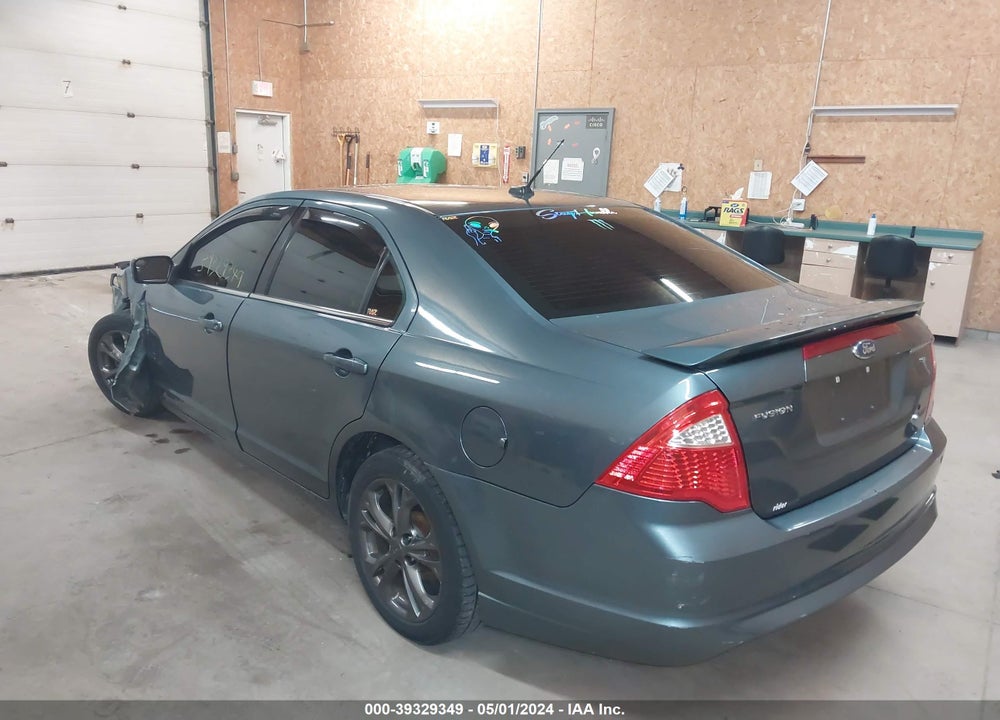 2012 FORD FUSION SE VIN: 3FAHP0HA4CR216651