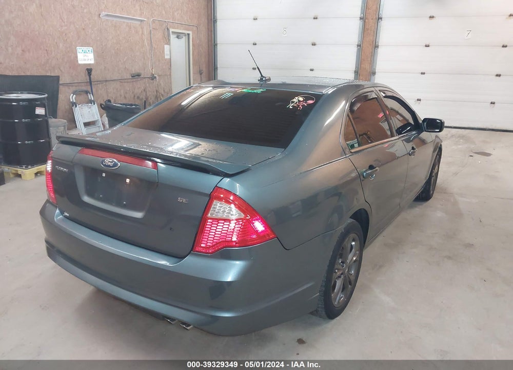 2012 FORD FUSION SE VIN: 3FAHP0HA4CR216651