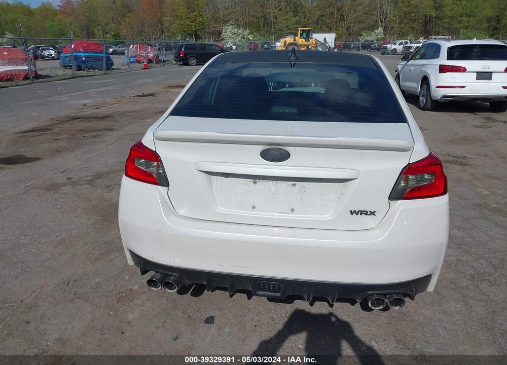 2017 SUBARU WRX VIN: JF1VA1B61H9810938