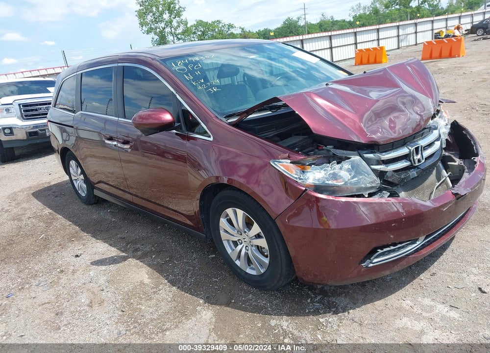 2016 HONDA ODYSSEY EX-L VIN: 5FNRL5H64GB117189