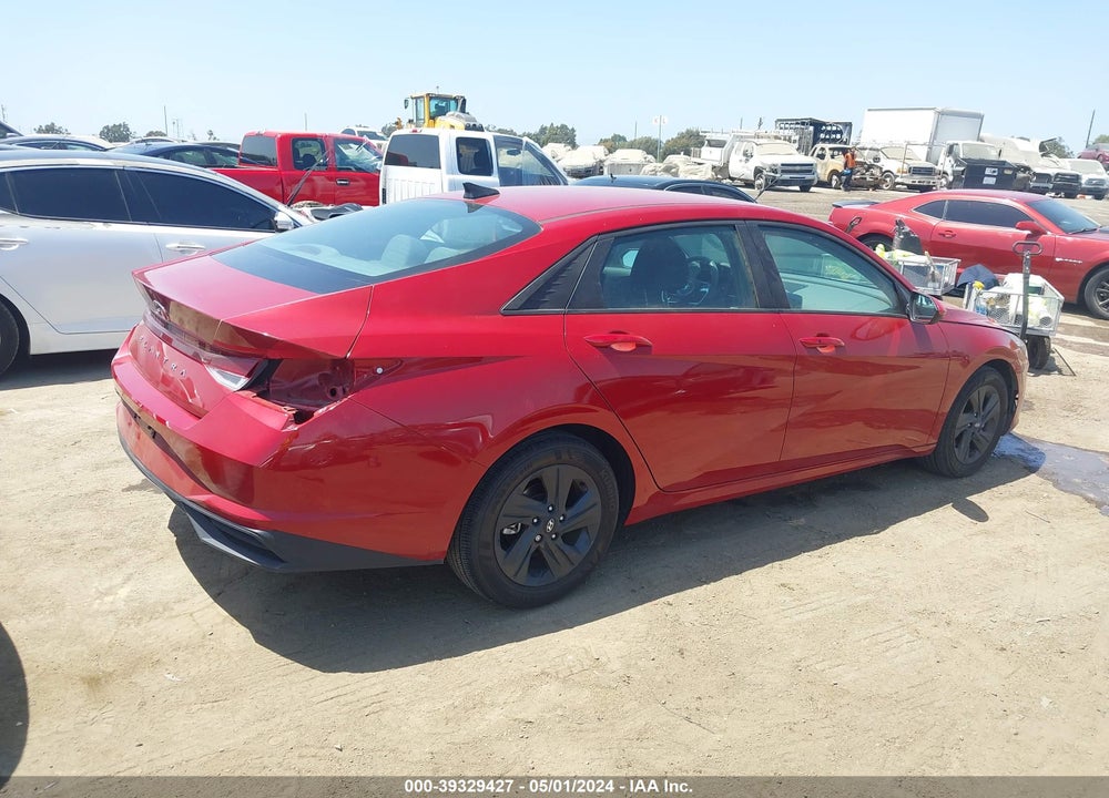 2023 HYUNDAI ELANTRA SEL VIN: KMHLM4AG4PU455162