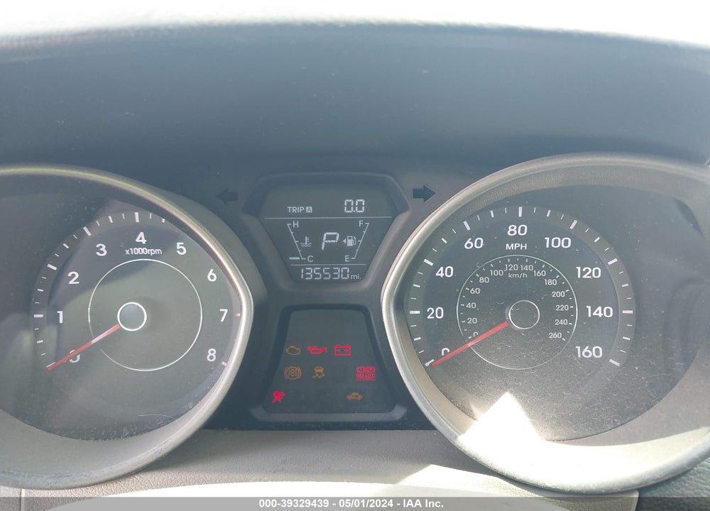 2014 HYUNDAI ELANTRA LIMITED VIN: 5NPDH4AE5EH496970