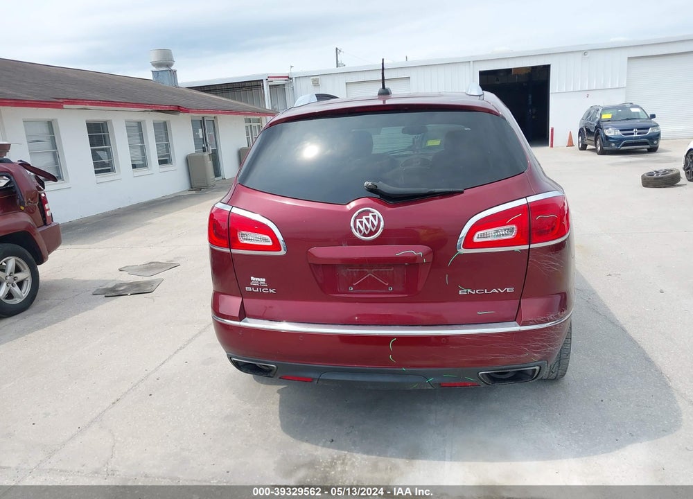 2016 BUICK ENCLAVE CONVENIENCE VIN: 5GAKRAKD3GJ234353
