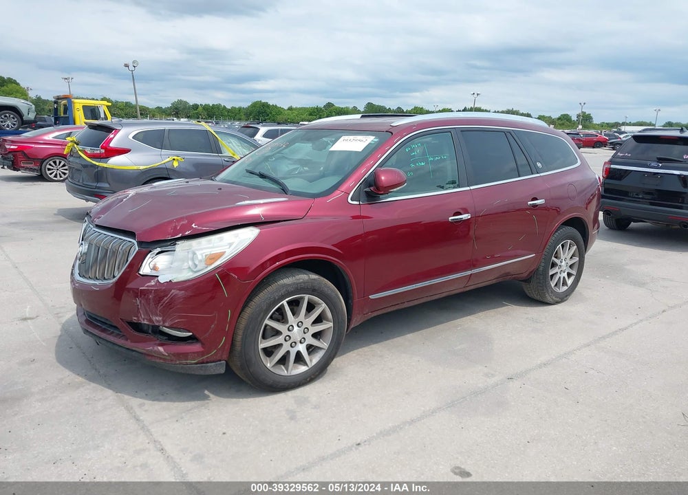 2016 BUICK ENCLAVE CONVENIENCE VIN: 5GAKRAKD3GJ234353