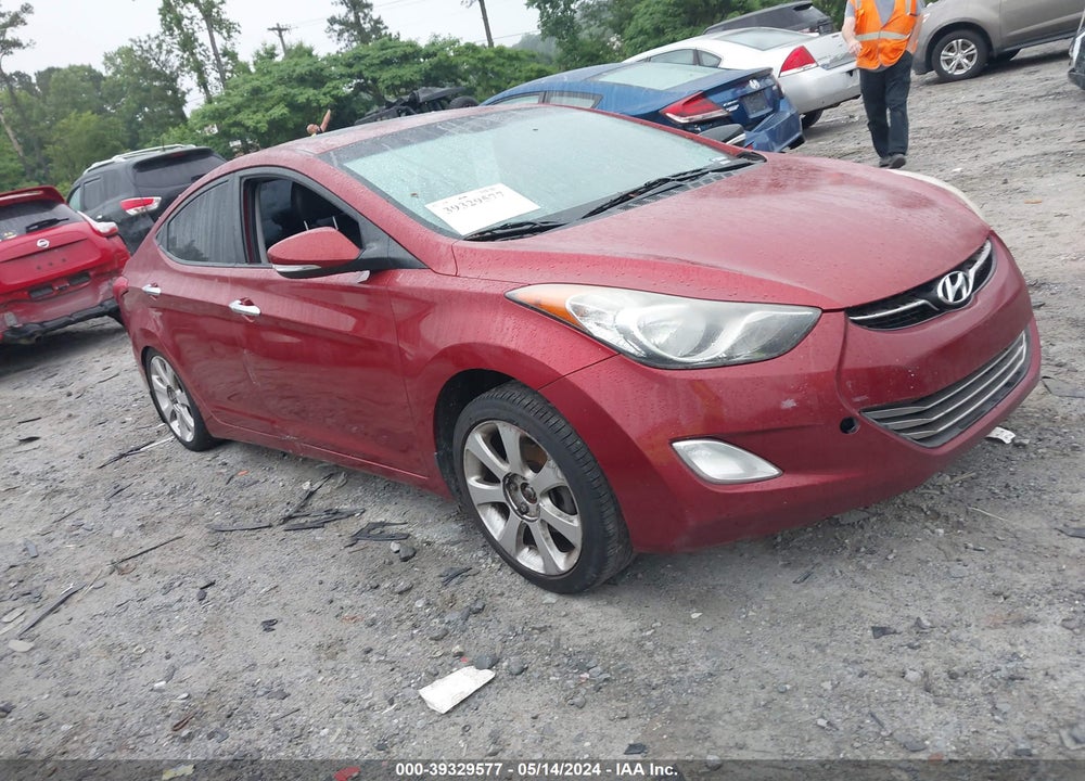 2013 HYUNDAI ELANTRA LIMITED VIN: 5NPDH4AE2DH261909