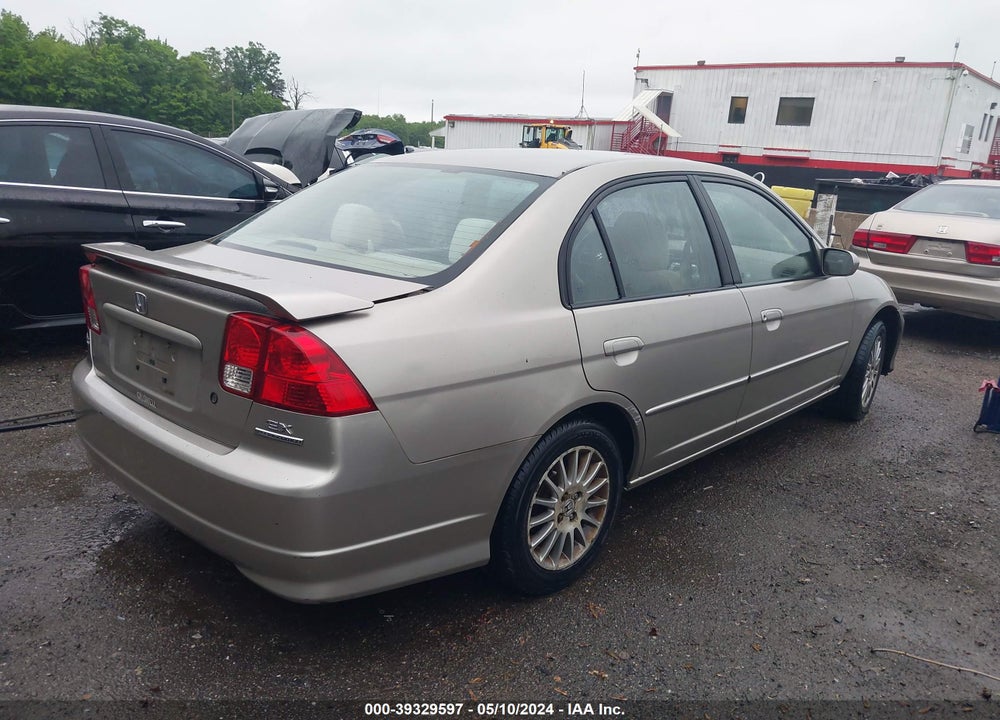 2005 HONDA CIVIC EX VIN: 2HGES26795H601380