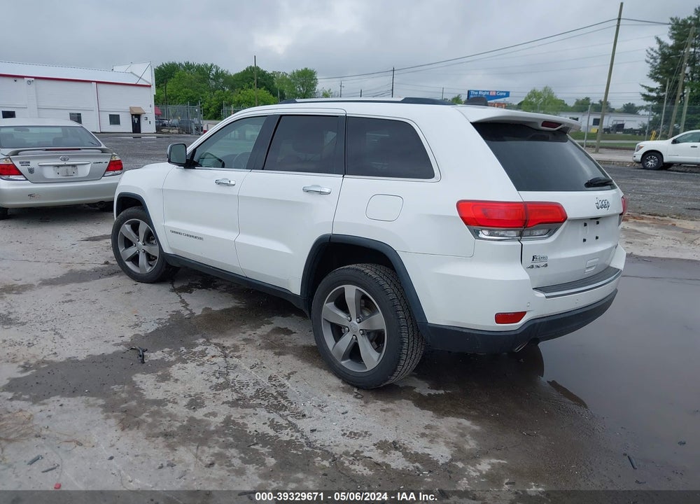 2014 JEEP GRAND CHEROKEE LIMITED VIN: 1C4RJFBG4EC566251