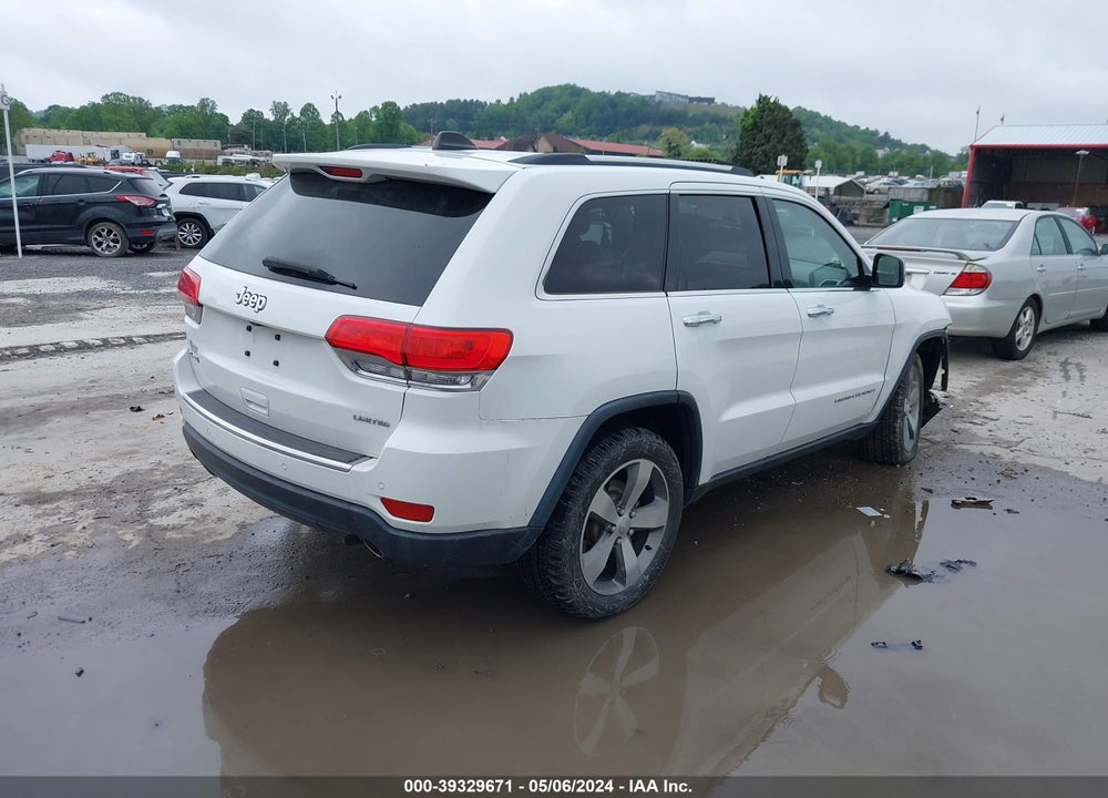 2014 JEEP GRAND CHEROKEE LIMITED VIN: 1C4RJFBG4EC566251