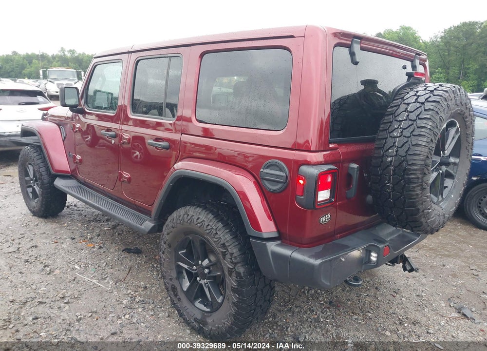 2021 JEEP WRANGLER UNLIMITED SAHARA ALTITUDE 4X4 VIN: 1C4HJXEG2MW741588