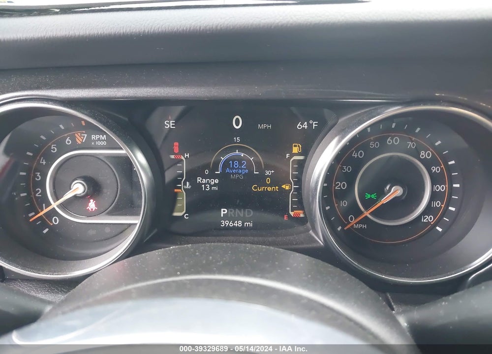 2021 JEEP WRANGLER UNLIMITED SAHARA ALTITUDE 4X4 VIN: 1C4HJXEG2MW741588