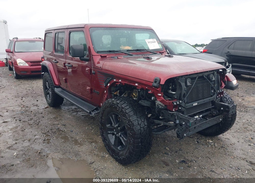 2021 JEEP WRANGLER UNLIMITED SAHARA ALTITUDE 4X4 VIN: 1C4HJXEG2MW741588
