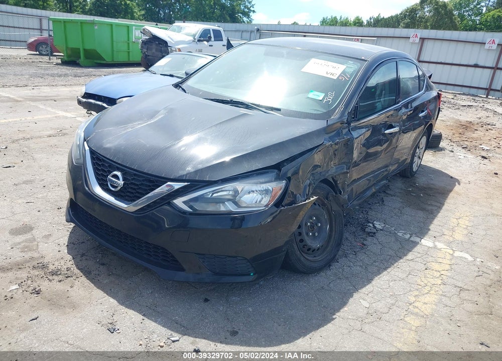 2017 NISSAN SENTRA SV VIN: 3N1AB7AP7HY404971