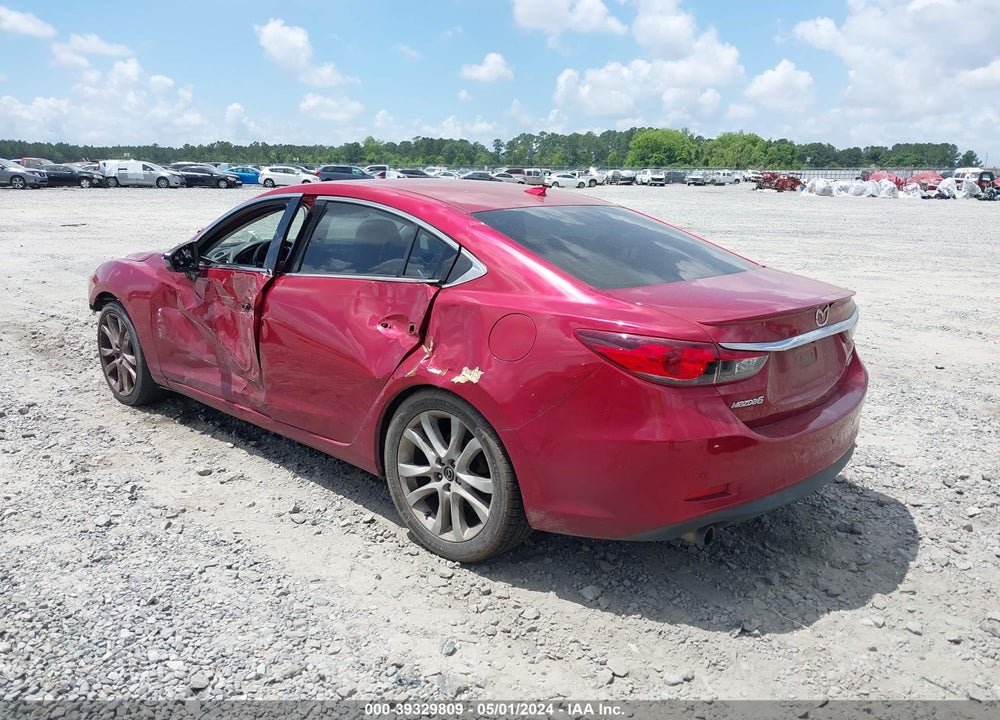 2015 MAZDA 6 I GRAND TOURING VIN: JM1GJ1W59F1179565