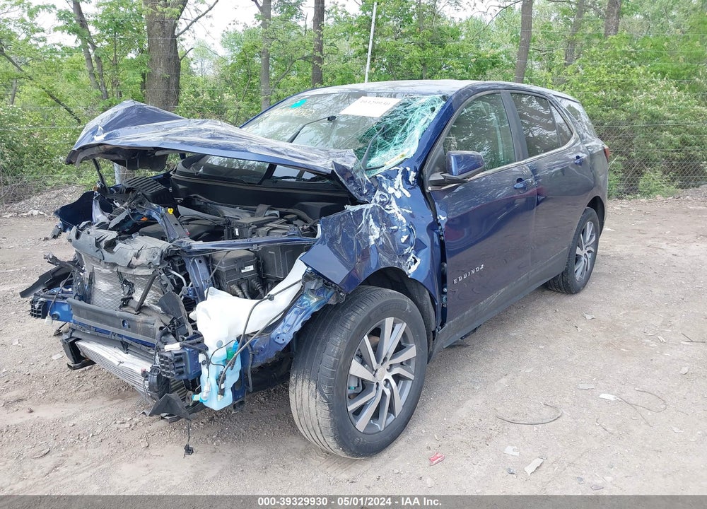 2022 CHEVROLET EQUINOX AWD LT VIN: 3GNAXUEV7NL153956