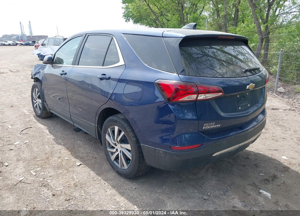 2022 CHEVROLET EQUINOX AWD LT VIN: 3GNAXUEV7NL153956
