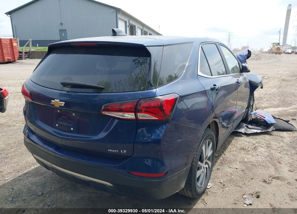 2022 CHEVROLET EQUINOX AWD LT VIN: 3GNAXUEV7NL153956
