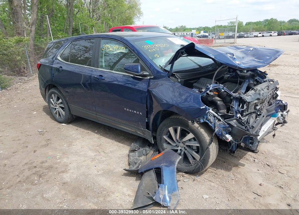 2022 CHEVROLET EQUINOX AWD LT VIN: 3GNAXUEV7NL153956