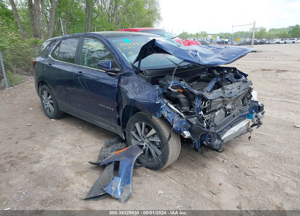 2022 CHEVROLET EQUINOX AWD LT VIN: 3GNAXUEV7NL153956