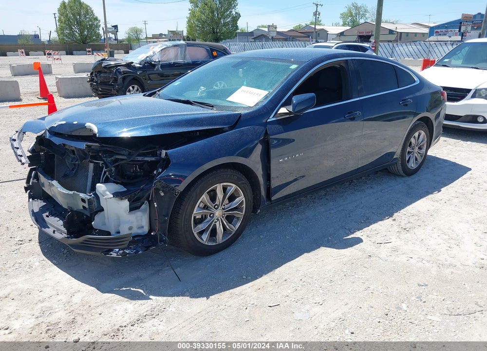 2022 CHEVROLET MALIBU FWD LT VIN: 1G1ZD5ST5NF155432