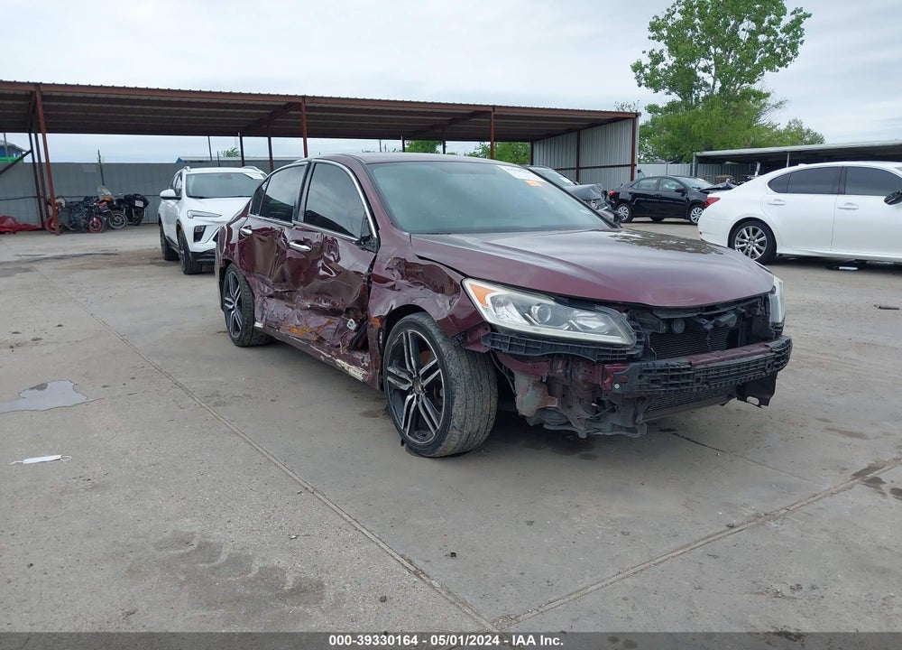 2016 HONDA ACCORD SPORT VIN: 1HGCR2F58GA197443
