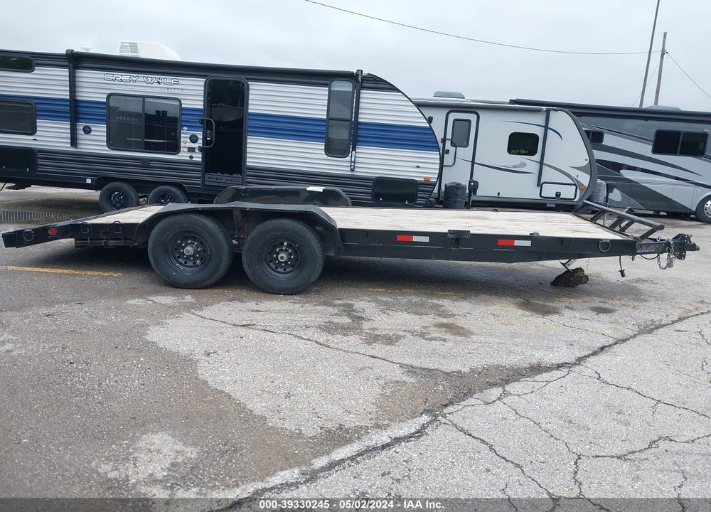 2022 STAG FLATBED TRAILER VIN: 7L4BF2429NA001614