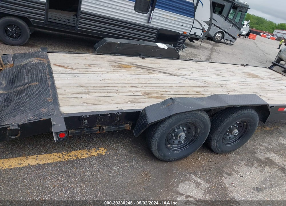 2022 STAG FLATBED TRAILER VIN: 7L4BF2429NA001614