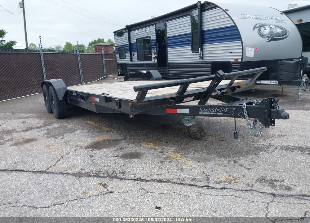 2022 STAG FLATBED TRAILER VIN: 7L4BF2429NA001614