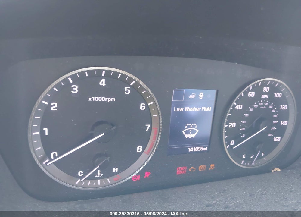 2016 HYUNDAI SONATA SE VIN: 5NPE24AF2GH388579