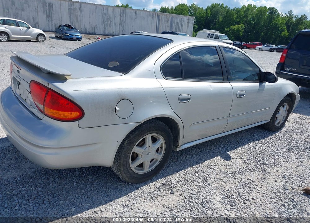 2004 OLDSMOBILE ALERO GL1 VIN: 1G3NL52F74C231574