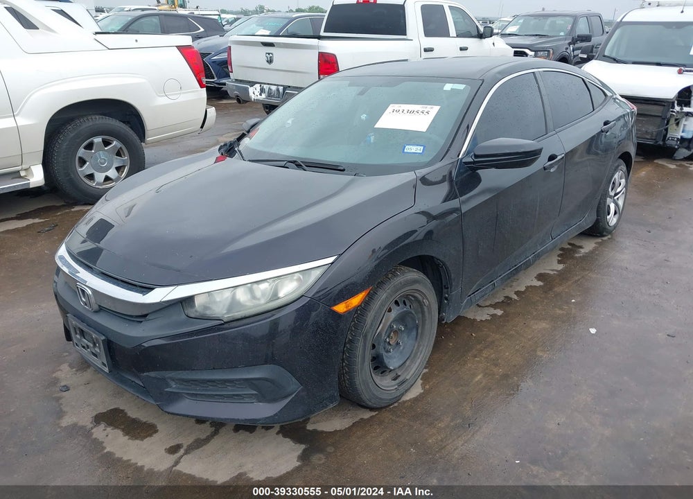 2016 HONDA CIVIC LX VIN: 19XFC2F50GE027054