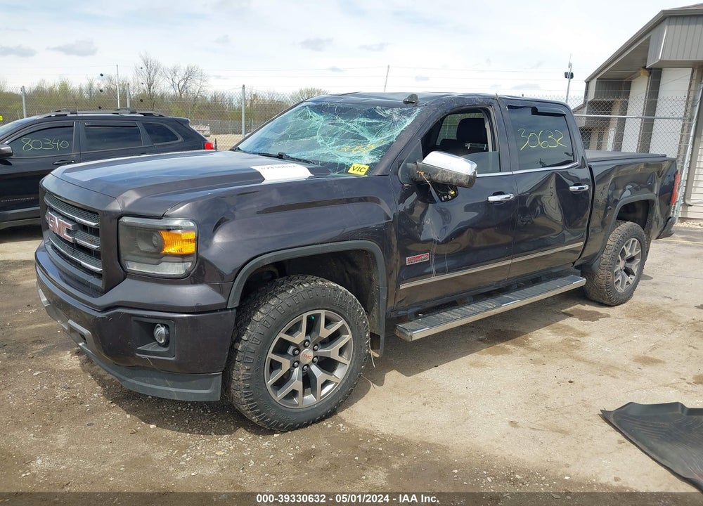 2015 GMC SIERRA 1500 SLE VIN: 3GTU2UECXFG366090