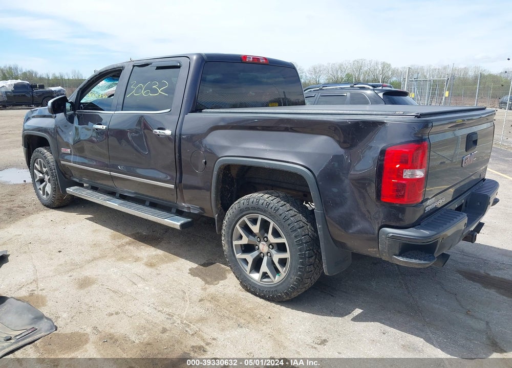 2015 GMC SIERRA 1500 SLE VIN: 3GTU2UECXFG366090