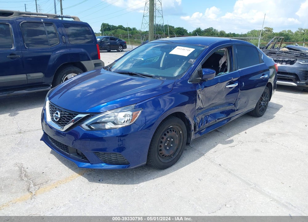 2019 NISSAN SENTRA S VIN: 3N1AB7AP8KY255378