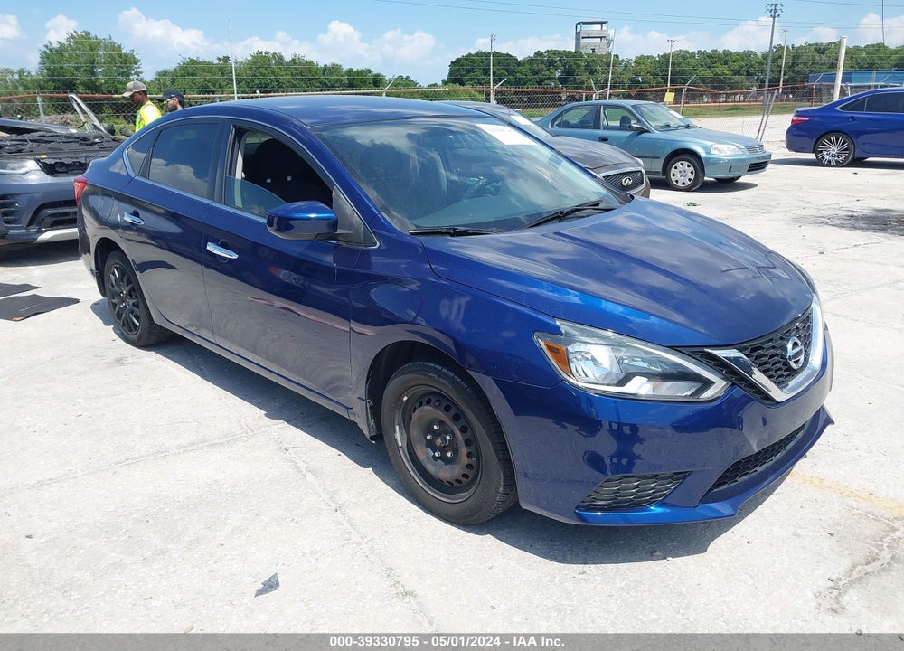 2019 NISSAN SENTRA S VIN: 3N1AB7AP8KY255378
