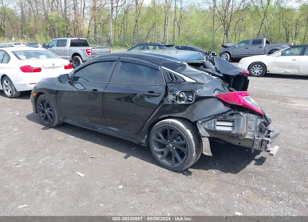 2021 HONDA CIVIC SPORT VIN: 2HGFC2F85MH549903