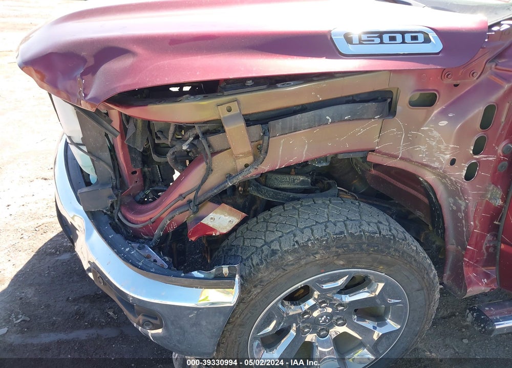 2019 RAM 1500 BIG HORN/LONE STAR 4X4 5'7 BOX VIN: 1C6RRFFG3KN756455